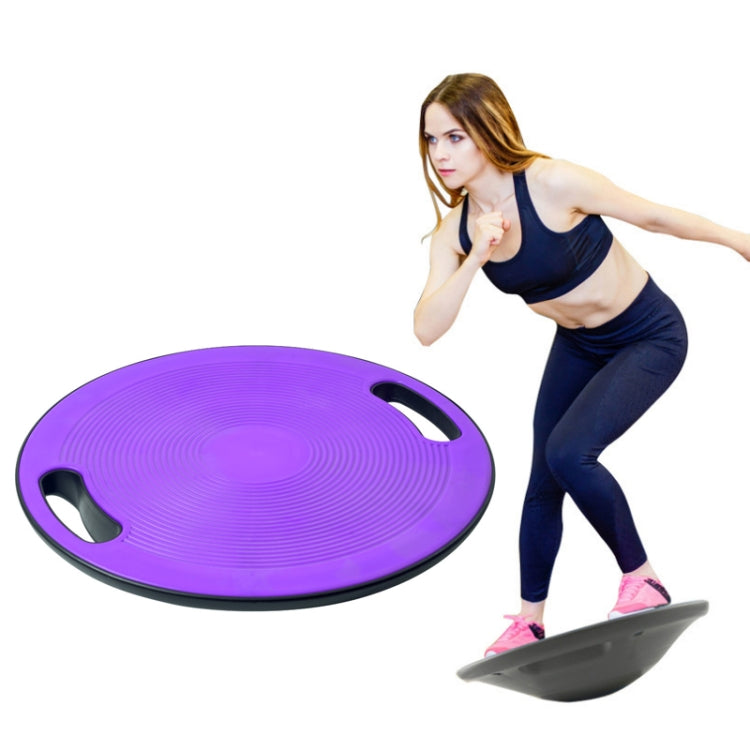 Balance Board Yoga Prone Fitness Twisting Board Exercise Training Non-Slip Balance Board with Hand Grasping Hole