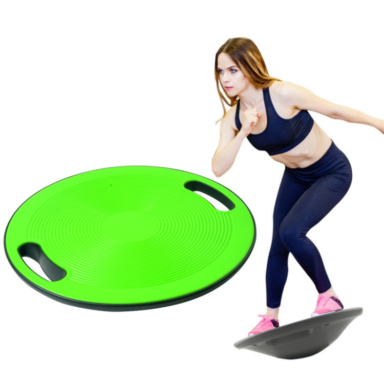 Balance Board Yoga Prone Fitness Twisting Board Exercise Training Non-Slip Balance Board with Hand Grasping Hole