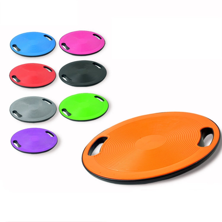 Balance Board Yoga Prone Fitness Twisting Board Exercise Training Non-Slip Balance Board with Hand Grasping Hole