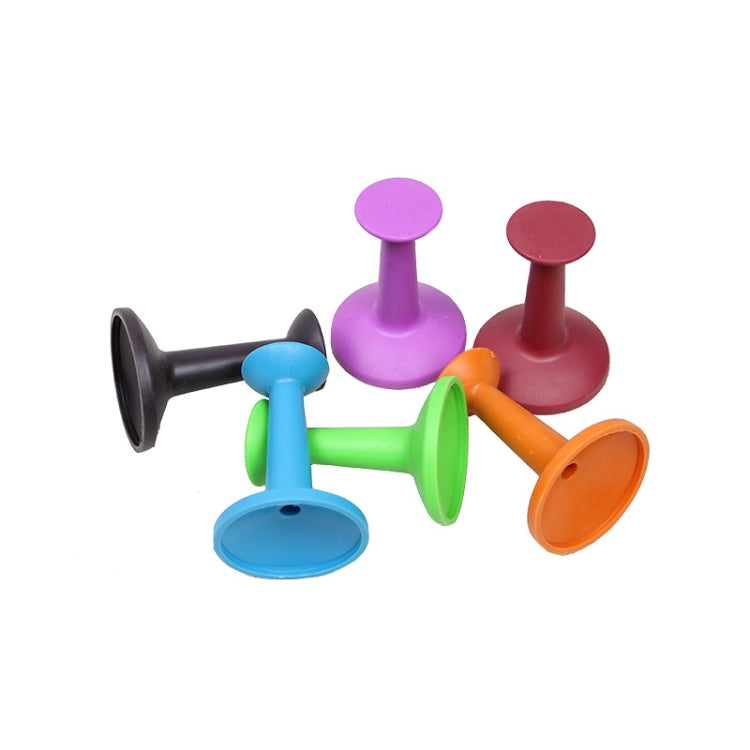 4 PCS Outdoor Canopy Pole Rubber Sleeve Camping Tent Canopy Accessories Protective Plastic Cap, Random Color Delivery