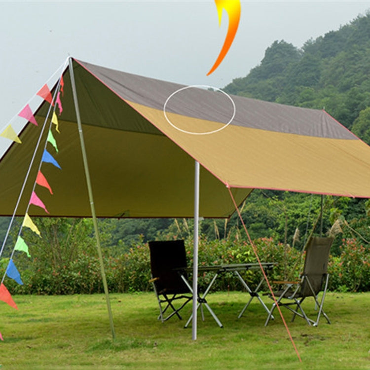4 PCS Outdoor Canopy Pole Rubber Sleeve Camping Tent Canopy Accessories Protective Plastic Cap, Random Color Delivery
