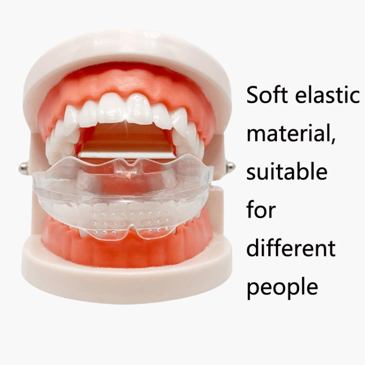2 PCS Transparent Braces Dental Braces Boxing Sports Mouth Guard Braces