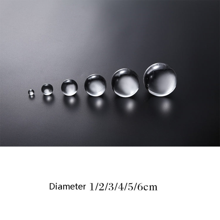 6 PCS Transparent Round Sphere  Transparent Acrylic Geometric Photo Props Photography Background Plate Ornaments