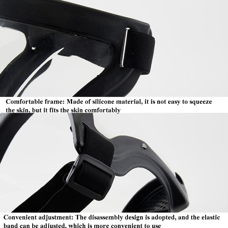 Anti-Droplet Face Shield Space Lens Goggles