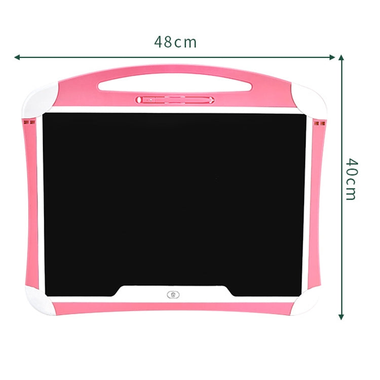 20 inch Children LCD Handwriting Board Graffiti Writing Board Can Built Building Blocks On The Back