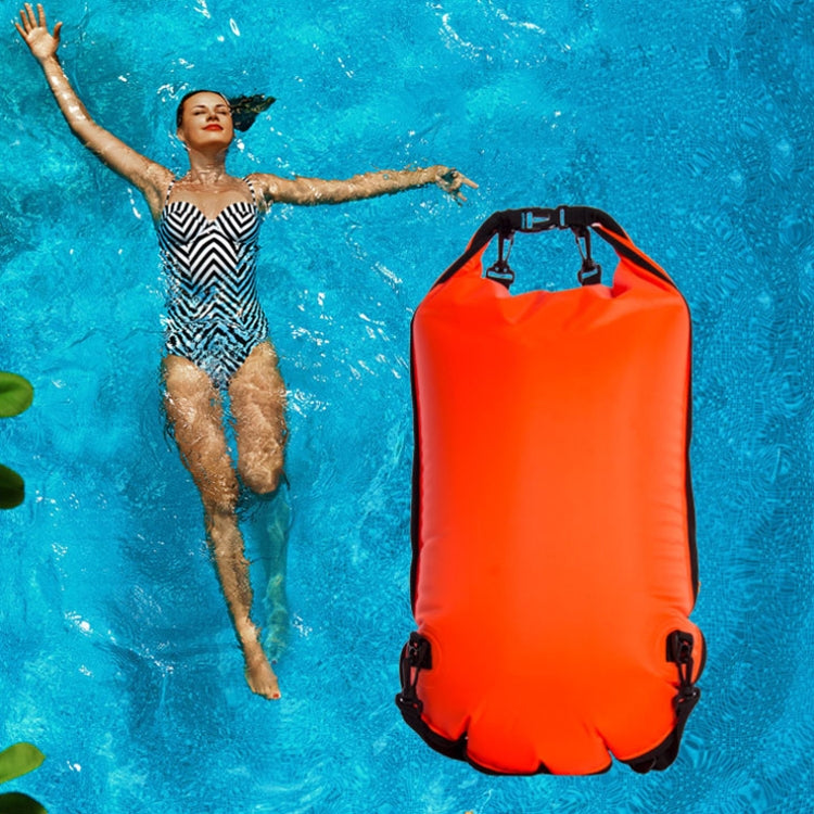 FT2092 Thickened Anti-Drowning Buoyancy Bag Children Drift Waterproof Bag(Orange Red)