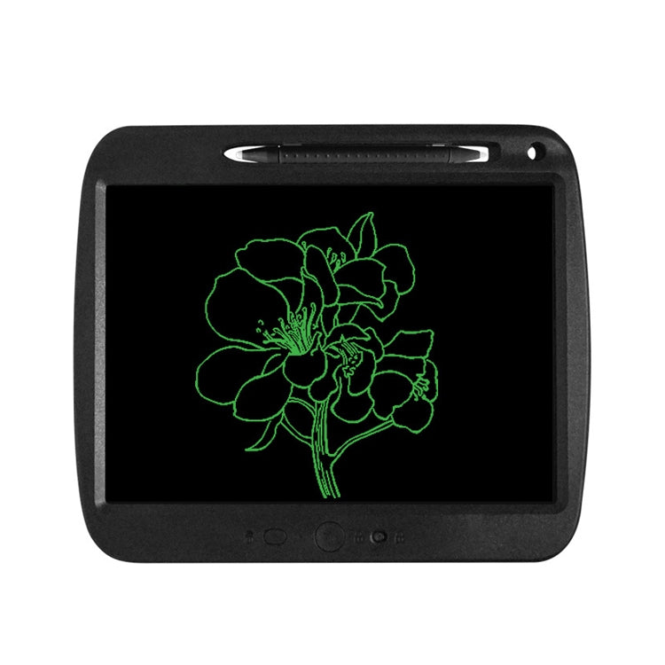 Children LCD Painting Board Electronic Highlight Written Panel Smart Charging Tablet, Style: 9 inch Monochrome Lines (Black)