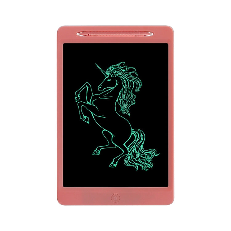 Children LCD Painting Board Electronic Highlight Written Panel Smart Charging Tablet, Style: 11.5 inch Monochrome Lines (Pink)