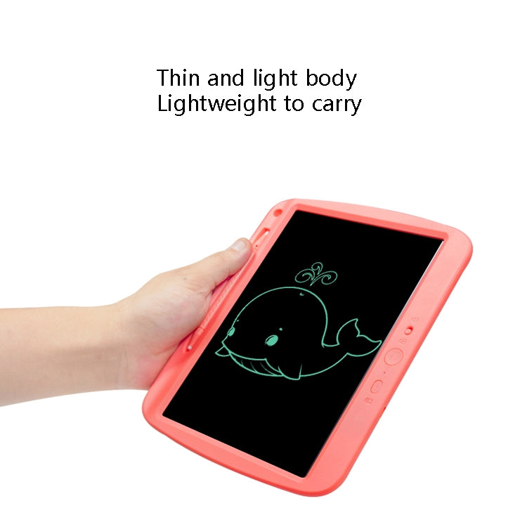 Children LCD Painting Board Electronic Highlight Written Panel Smart Charging Tablet, Style: 11.5 inch Monochrome Lines (Pink)