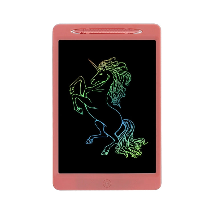 Children LCD Painting Board Electronic Highlight Written Panel Smart Charging Tablet, Style: 11.5 inch Colorful Lines (Pink)