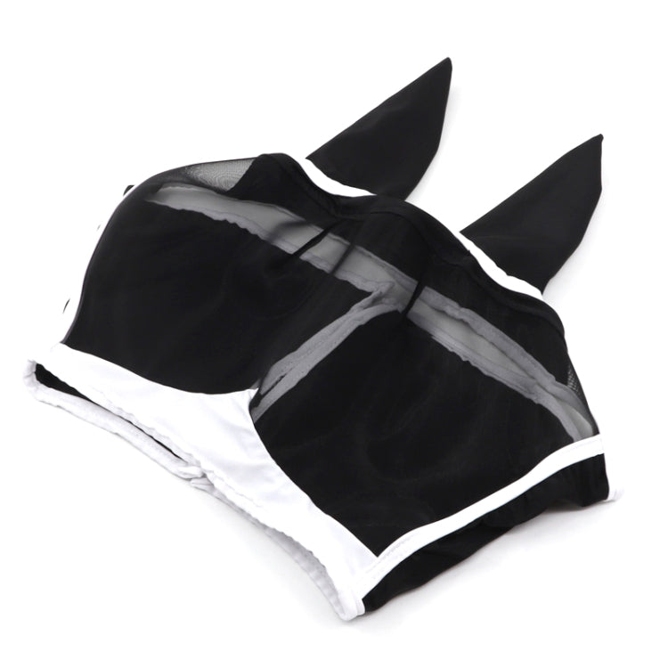 Elastic Breathable Horse Mask Anti-Mosquito And Insect-Proof Cover, Specification: L:80x114x45cm