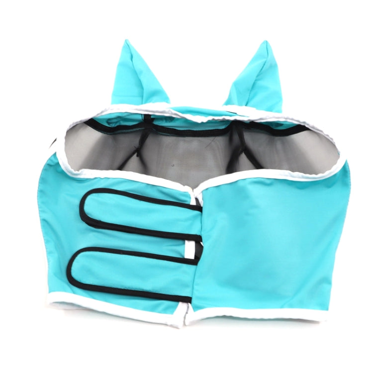 Elastic Breathable Horse Mask Anti-Mosquito And Insect-Proof Cover, Specification: S: 71x112x35cm
