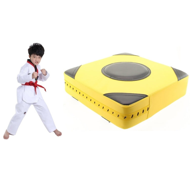 Two-color Imitation Leather Square Thickened Boxing Training Wall Target, Specification: 40x40x10 (Magic Stickers)