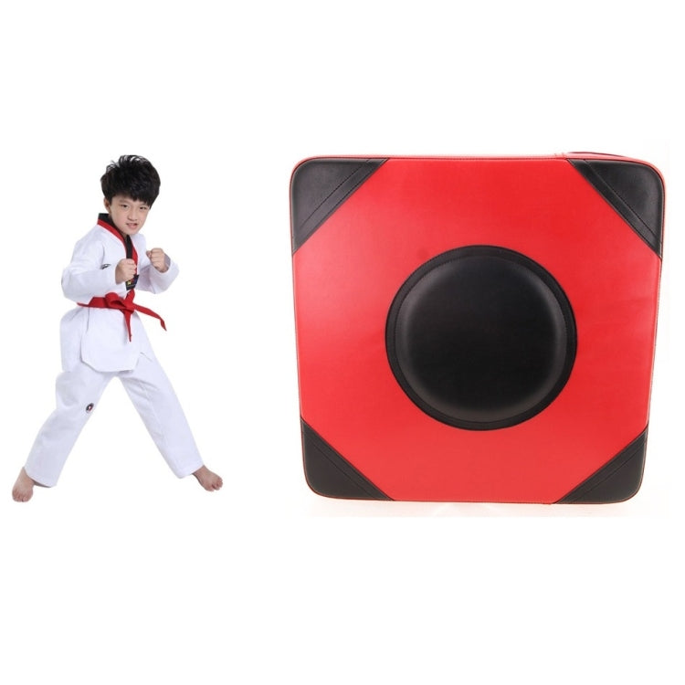 Two-color Imitation Leather Square Thickened Boxing Training Wall Target, Specification: 40x40x10 (Magic Stickers)