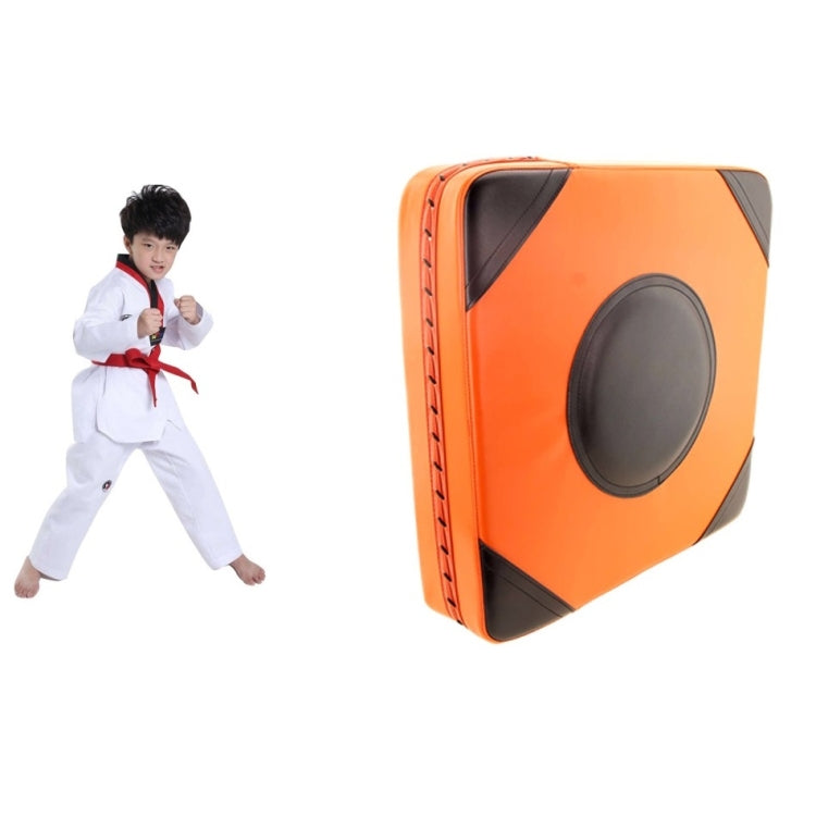 Two-color Imitation Leather Square Thickened Boxing Training Wall Target, Specification: 40x40x10 (Magic Stickers)