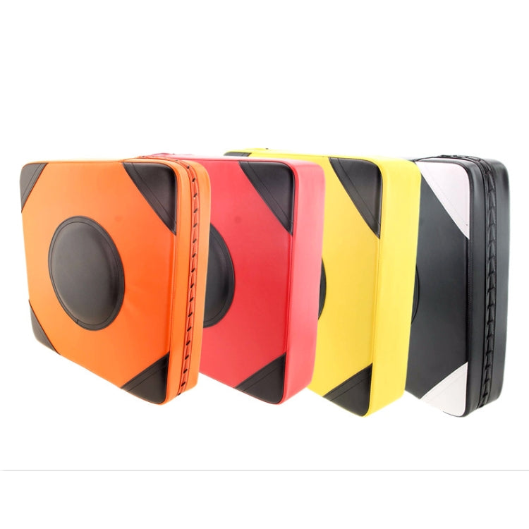 Two-color Imitation Leather Square Thickened Boxing Training Wall Target, Specification: 40x40x10 (Magic Stickers)