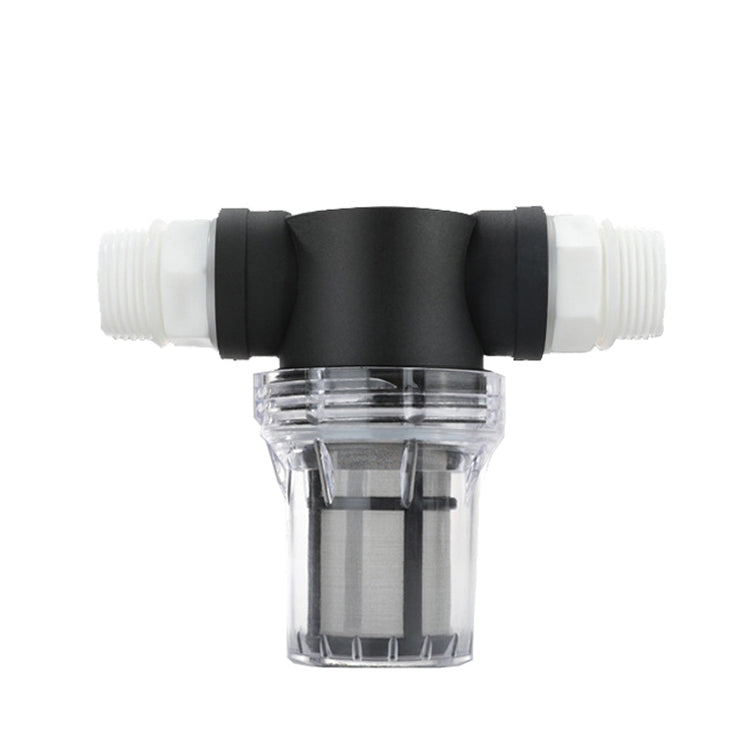 Water Pipe Front Plastic Filter Garden Irrigation Water Purifier, Specification: 1 inch 80 Mesh+Connector With Rubber Ring