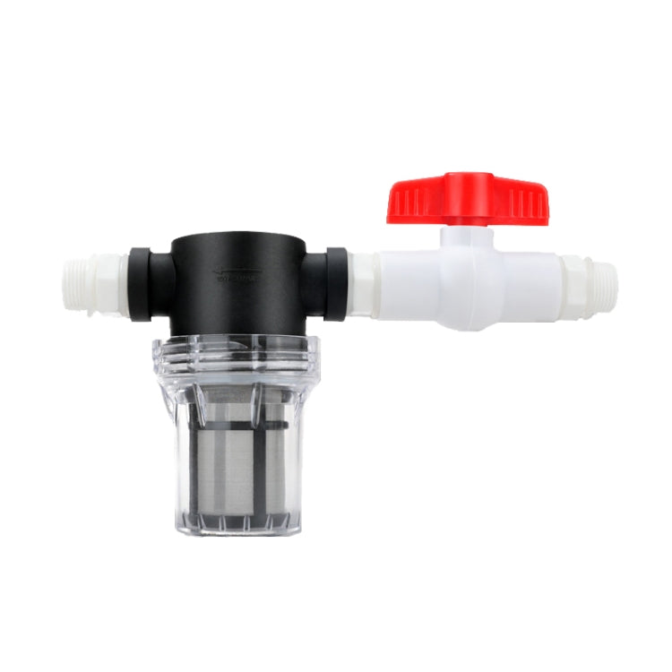 Water Pipe Front Plastic Filter Garden Irrigation Water Purifier, Specification: 4 Points 80 Mesh+Set A