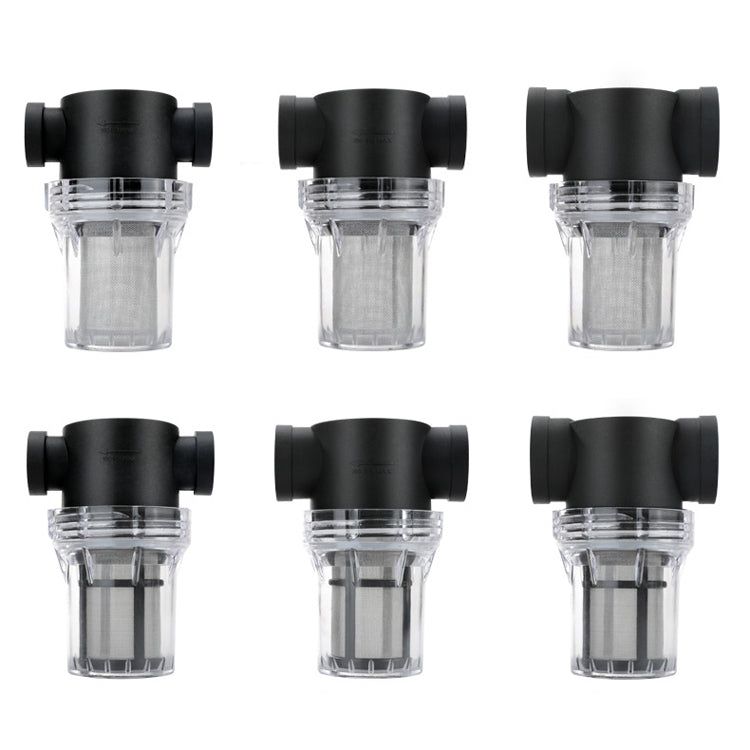 Water Pipe Front Plastic Filter Garden Irrigation Water Purifier, Specification: 6 Points 40 Mesh+Set B