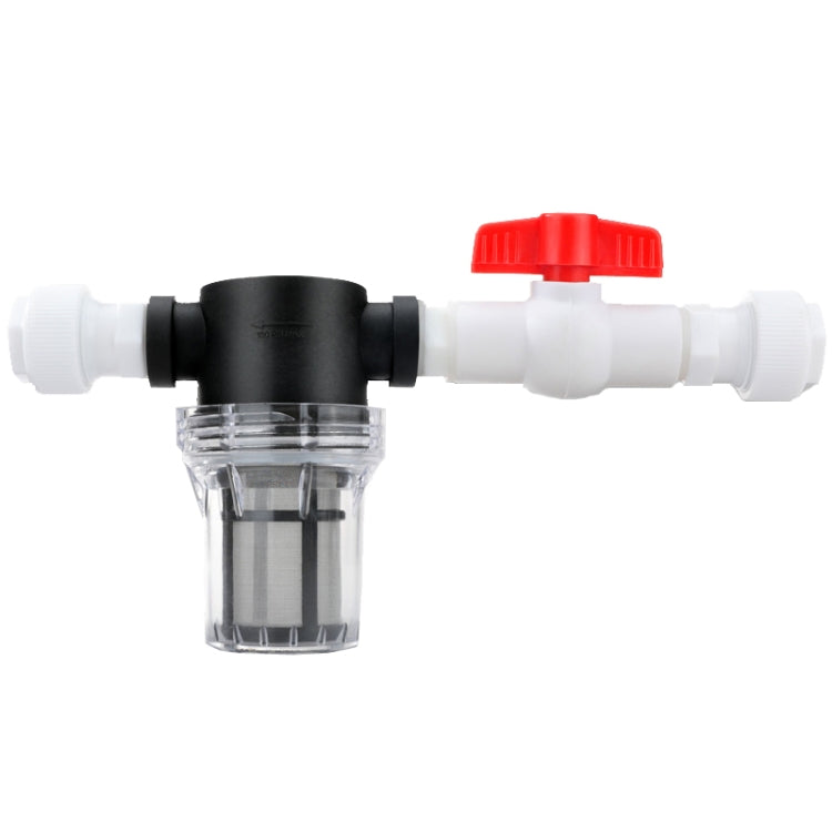 Water Pipe Front Plastic Filter Garden Irrigation Water Purifier, Specification: 4 Points 80 Mesh+Set B