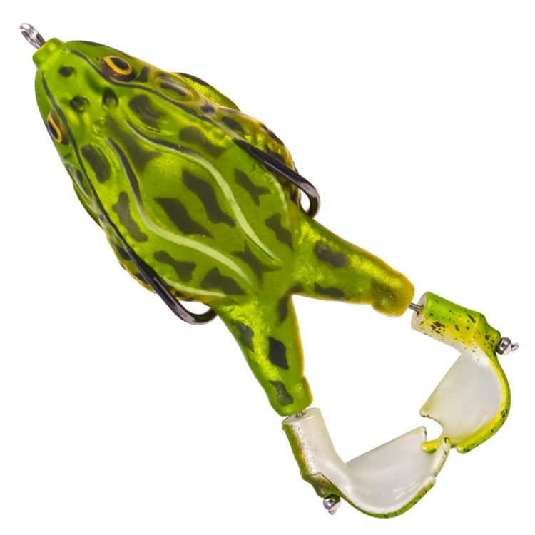 2 PCS Rotating Leg Thunder Frog Simulation Road Sub-Soft Bait, Specification: Small 7.5cm 8.5g