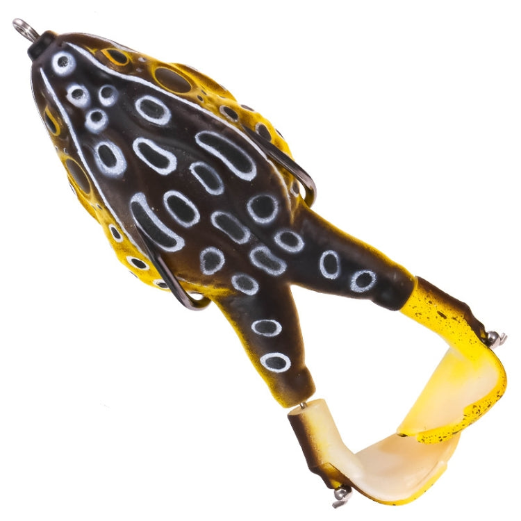 2 PCS Rotating Leg Thunder Frog Simulation Road Sub-Soft Bait, Specification: Small 7.5cm 8.5g