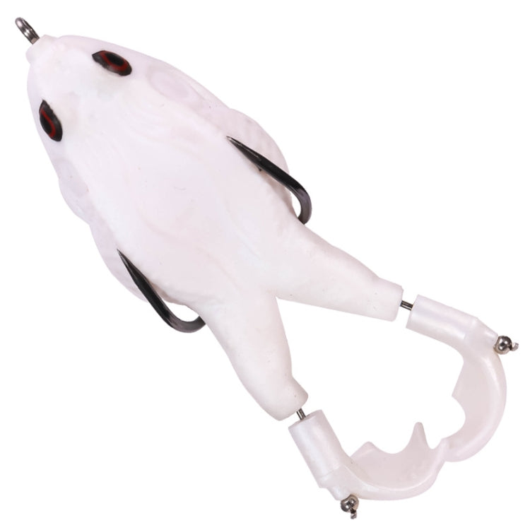 2 PCS Rotating Leg Thunder Frog Simulation Road Sub-Soft Bait, Specification: Small 7.5cm 8.5g