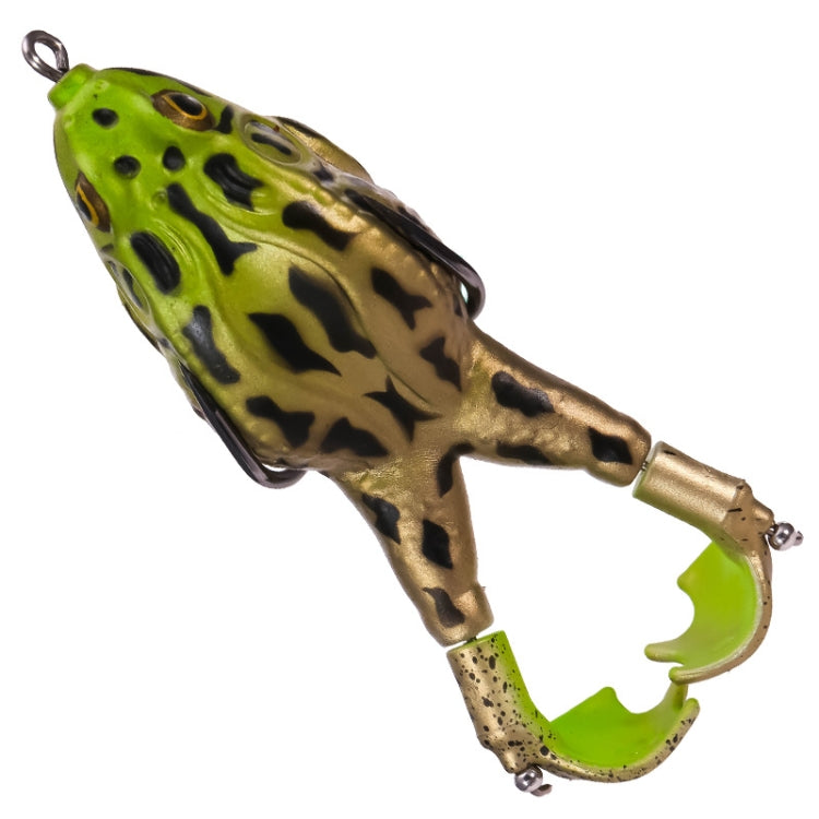 2 PCS Rotating Leg Thunder Frog Simulation Road Sub-Soft Bait, Specification: Small 7.5cm 8.5g