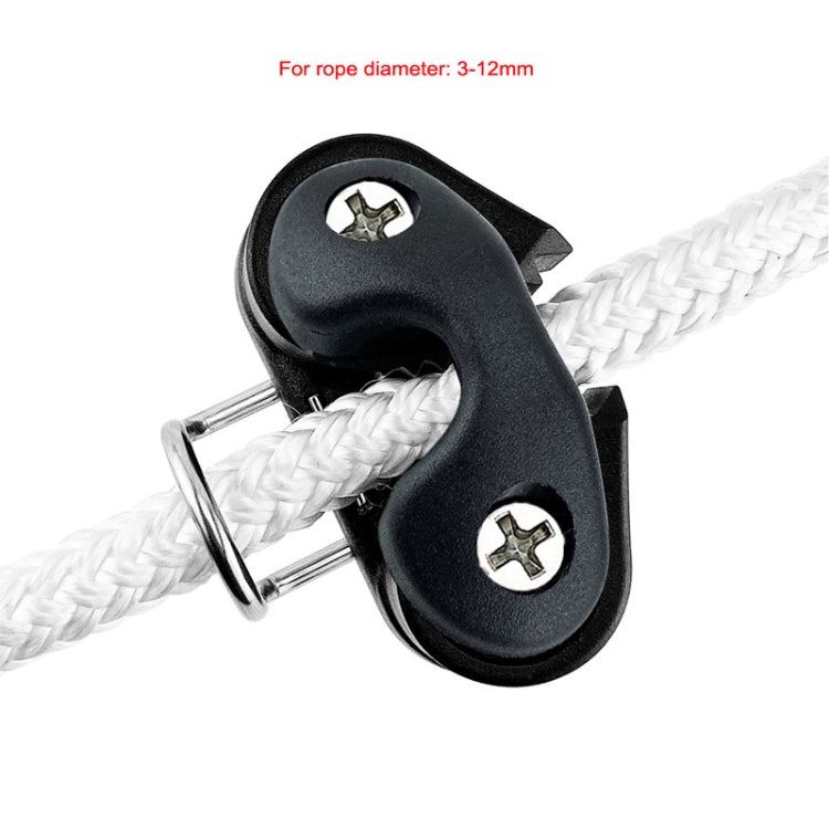Double Nylon Ball Rope Clamp With Guide Ring Automatic Rope Clamp Boat Accessories Without Guide Ring