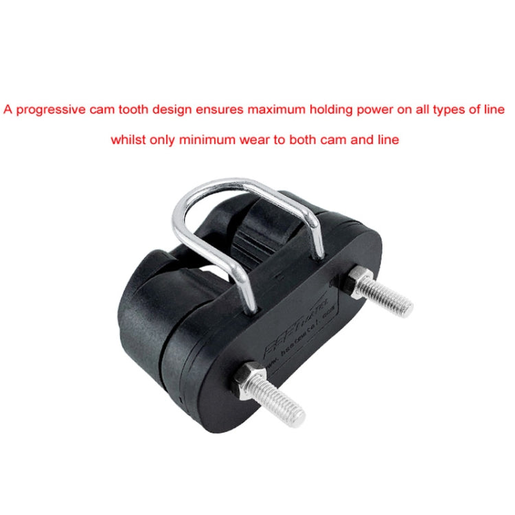 Double Nylon Ball Rope Clamp With Guide Ring Automatic Rope Clamp Boat Accessories With Guide Ring