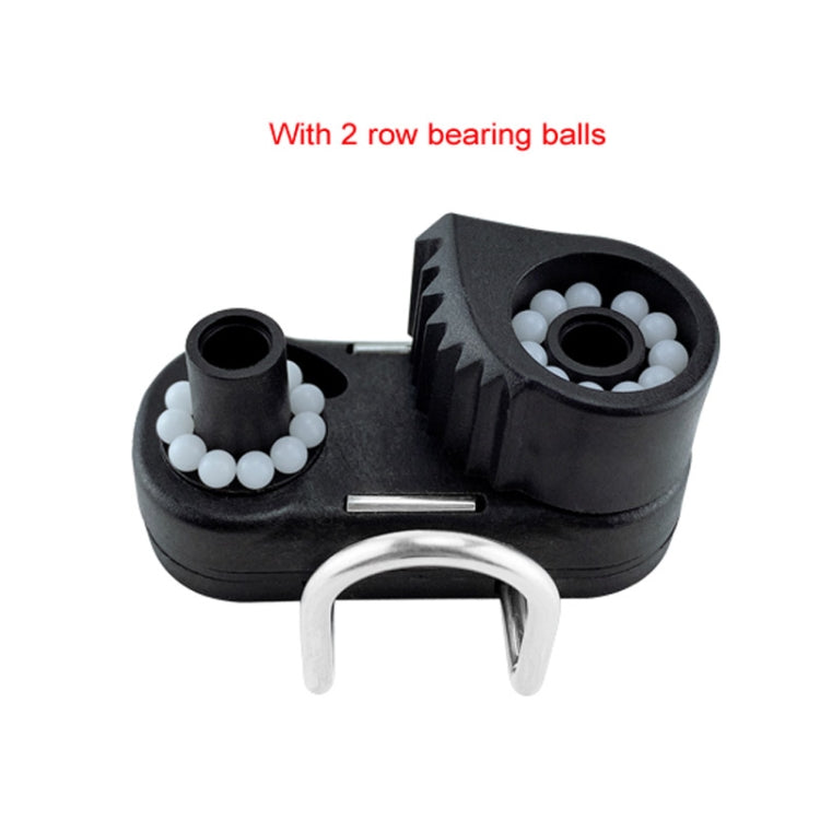 Double Nylon Ball Rope Clamp With Guide Ring Automatic Rope Clamp Boat Accessories With Guide Ring