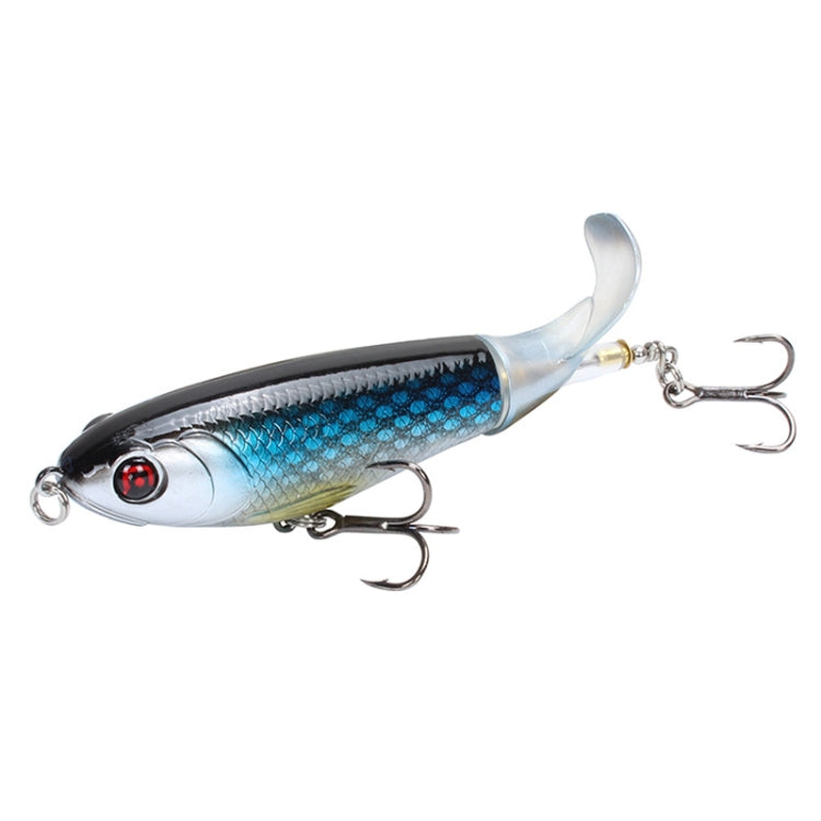 2 PCS Spiral Tractor Hard Bait 17g 10.5cm Floating Pencil Sub-Propeller Fish Bait