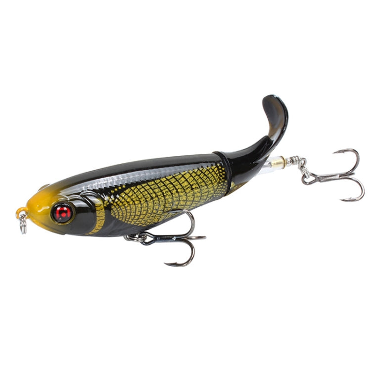 2 PCS Spiral Tractor Hard Bait 17g 10.5cm Floating Pencil Sub-Propeller Fish Bait
