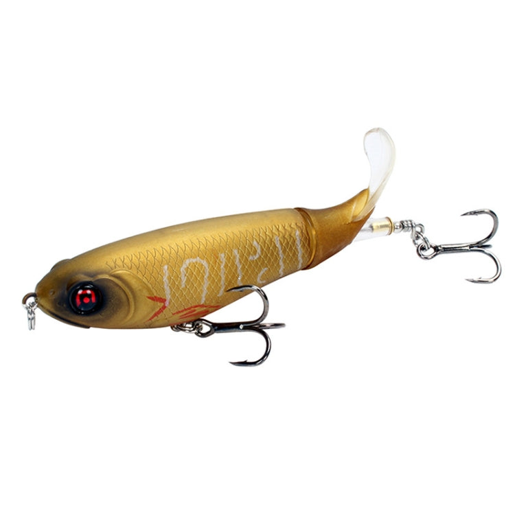 2 PCS Spiral Tractor Hard Bait 17g 10.5cm Floating Pencil Sub-Propeller Fish Bait