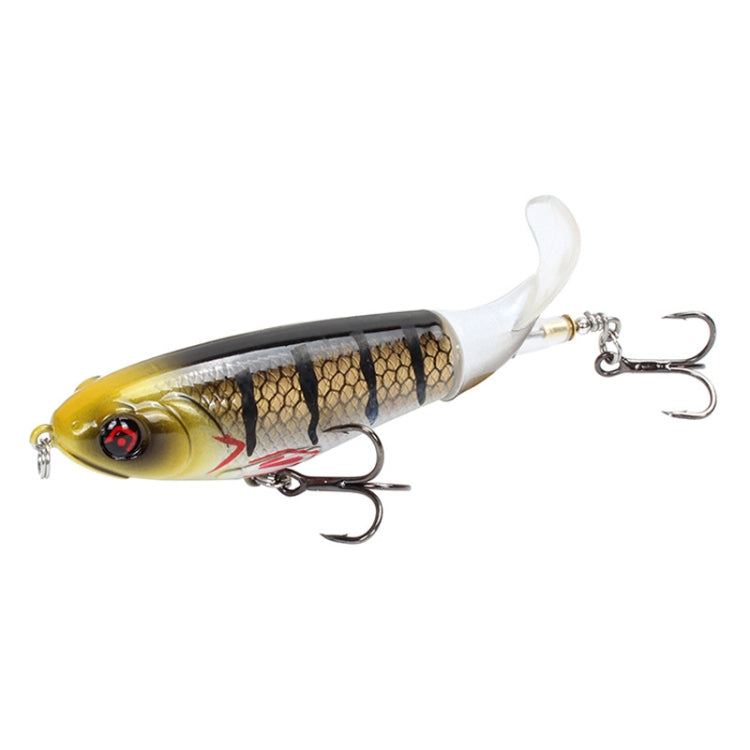 2 PCS Spiral Tractor Hard Bait 17g 10.5cm Floating Pencil Sub-Propeller Fish Bait