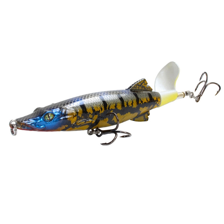 2 PCS 13cm Sub-Propeller Fish Bait Propeller Tractor Pencil Bionic Bait