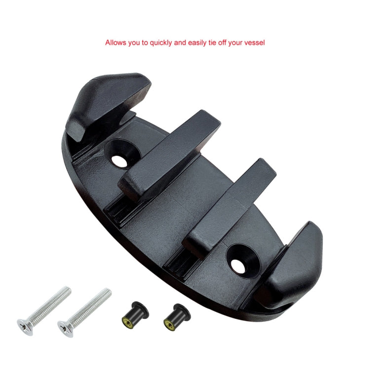 2 PCS Nylon Plastic Marine Tether Seat(With Screw)