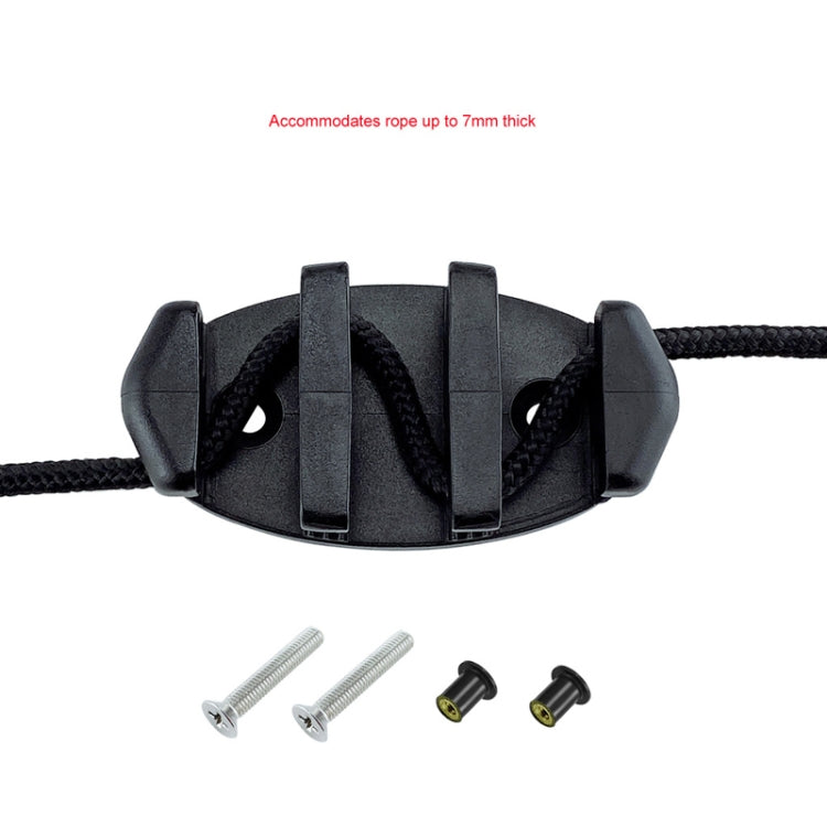 2 PCS Nylon Plastic Marine Tether Seat(With Screw)