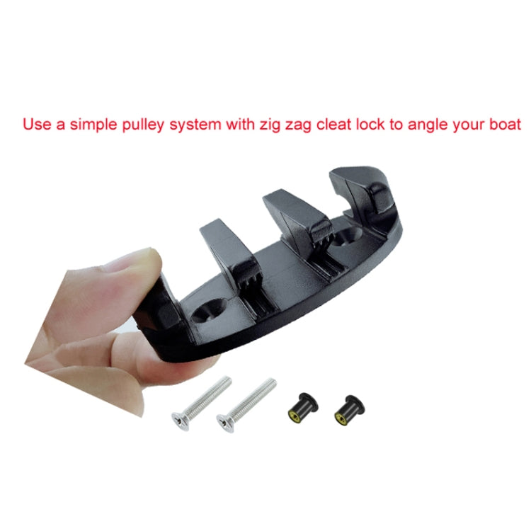 2 PCS Nylon Plastic Marine Tether Seat(With Screw)