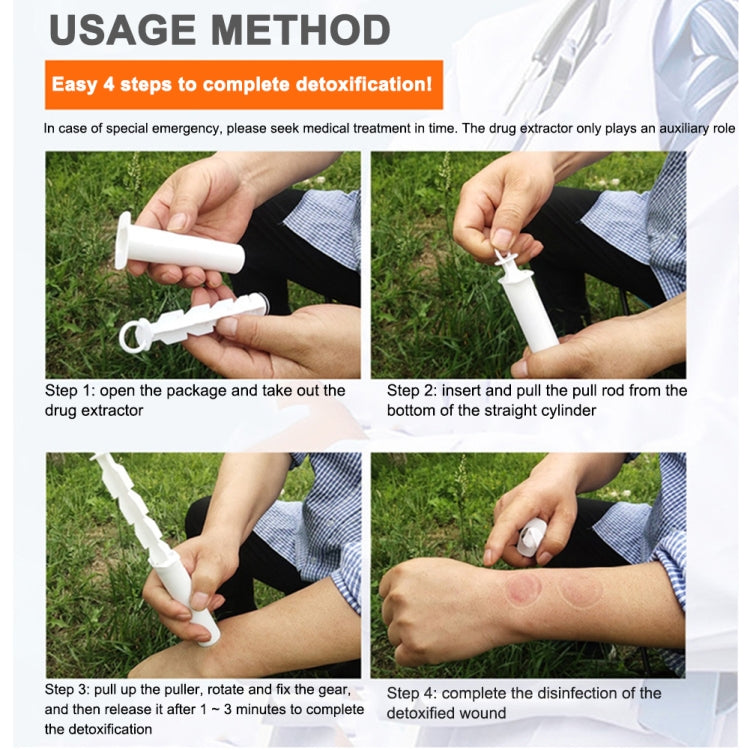 3 PCS Field Emergency Rescue Equipment Venom Vacuum Extractor