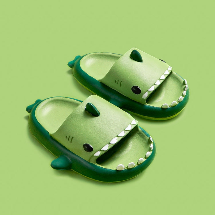 Stereo Color Shark EVA Slippers Children Non-Slip Soft Bottom Slippers, Size: 160