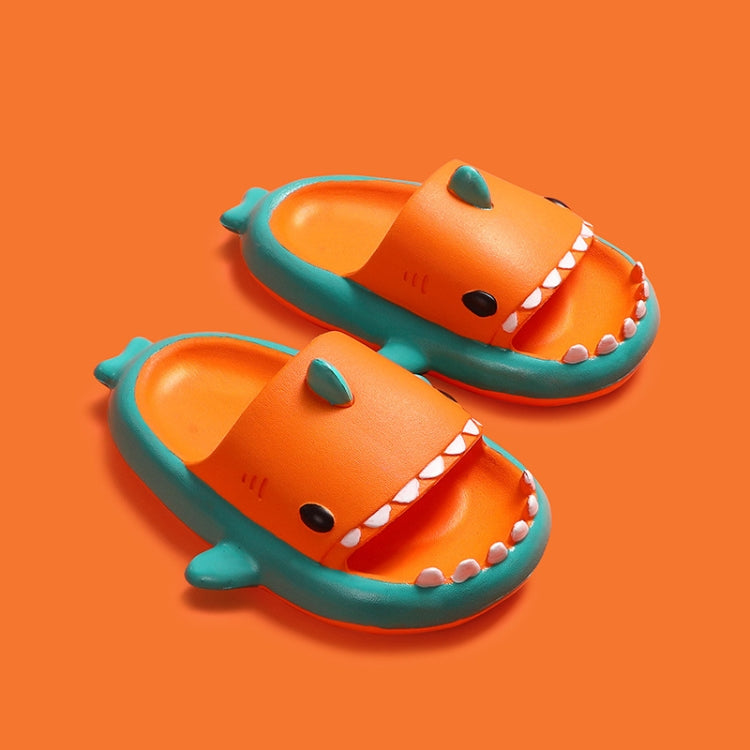 Stereo Color Shark EVA Slippers Children Non-Slip Soft Bottom Slippers, Size: 190