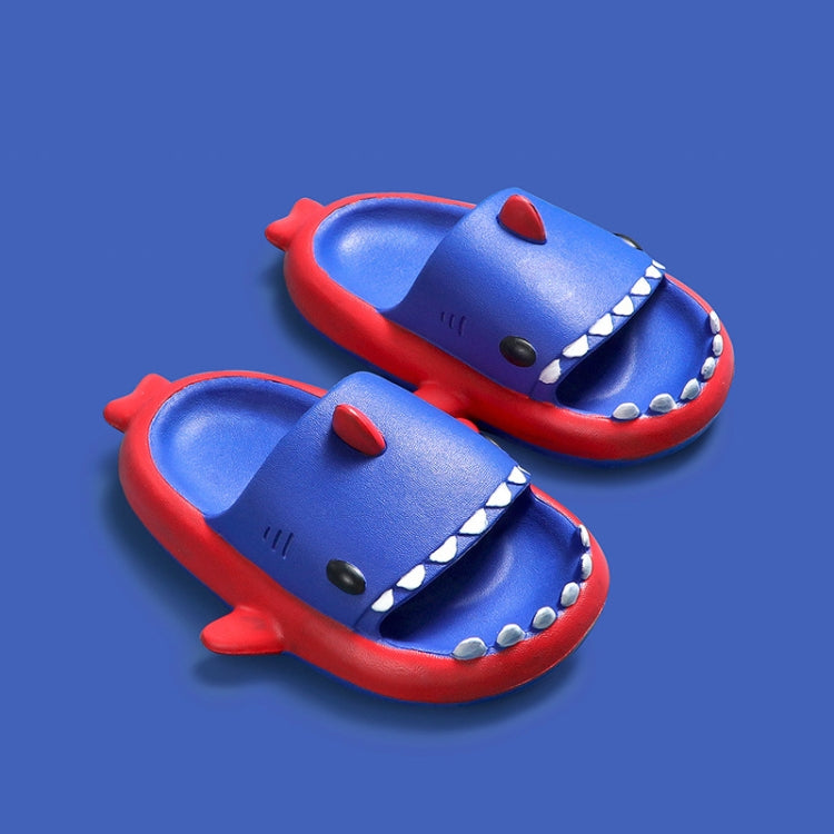Stereo Color Shark EVA Slippers Children Non-Slip Soft Bottom Slippers, Size: 190
