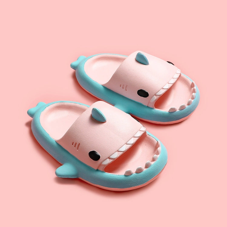 Stereo Color Shark EVA Slippers Children Non-Slip Soft Bottom Slippers, Size: 190