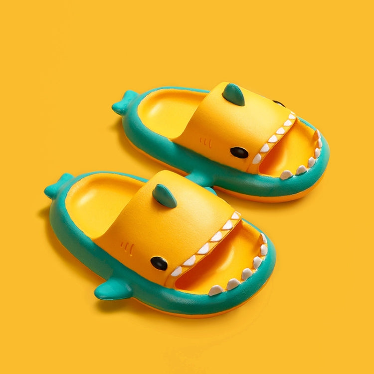 Stereo Color Shark EVA Slippers Children Non-Slip Soft Bottom Slippers, Size: 220