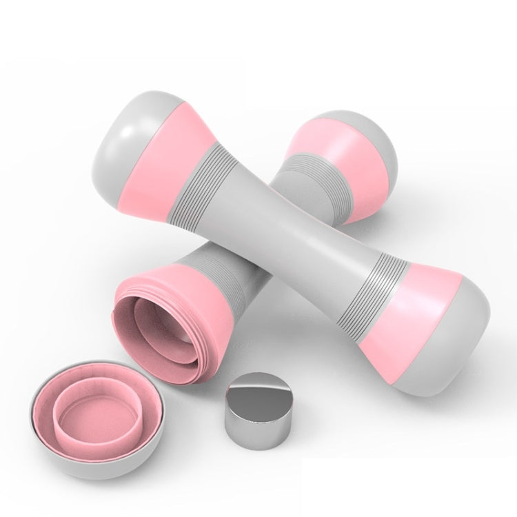 Ladies Home Adjustable Weight Fitness Dumbbells Arm Muscle Shaper, Weight: 4kgï¼ˆPinkï¼‰