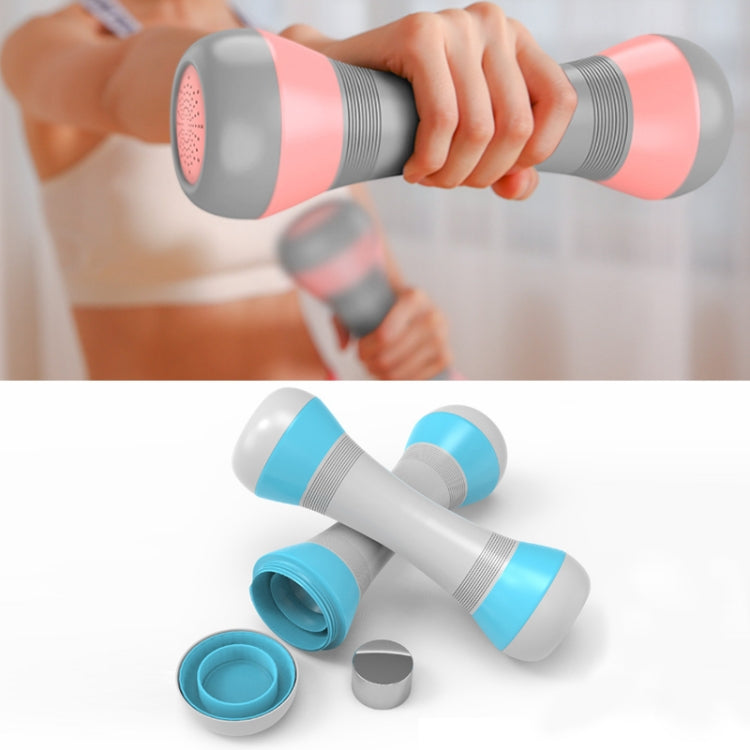 Ladies Home Adjustable Weight Fitness Dumbbells Arm Muscle Shaper, Weight: 4kgï¼ˆBlueï¼‰