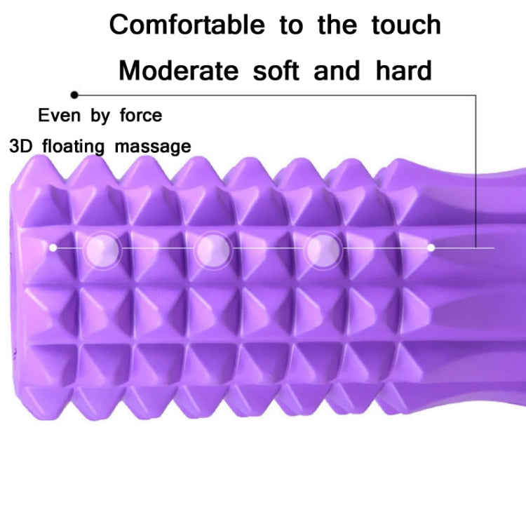 3 In 1 Indoor Multifunctional Yoga Foam Roller + Push-Up Holder + Pull Rope Fitness Equipment Set