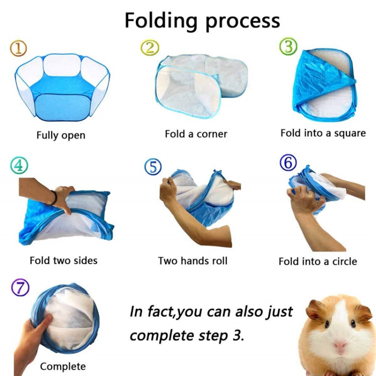 Portable Small Animal Game Fence Folding Outdoor Interior Pet Tent