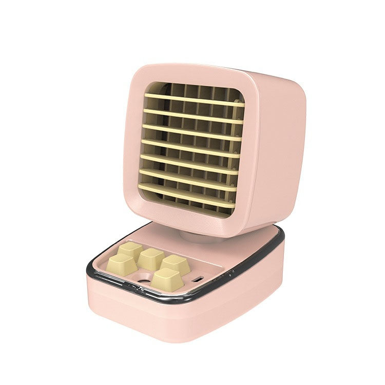A5 Mini Humidifying Refrigeration Air Conditioning Fan USB Home Desktop Water Cooling Fan